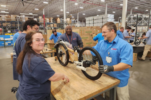 Yamaha gets Kindergarteners riding bikes at local schools Yamaha